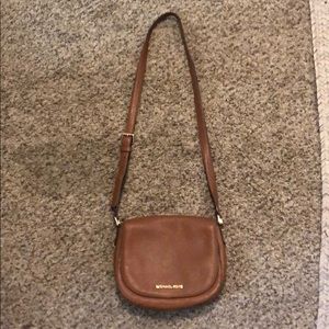 Brown Michael Kors crossbody purse
